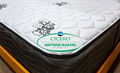 Mattress with Cicero Mattress Makers logo on a white background